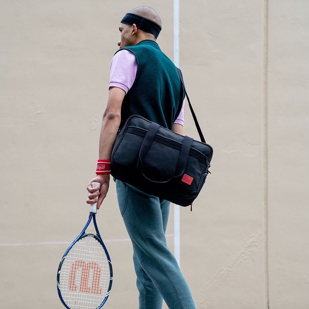 Waxed Nylon Amboy Tote