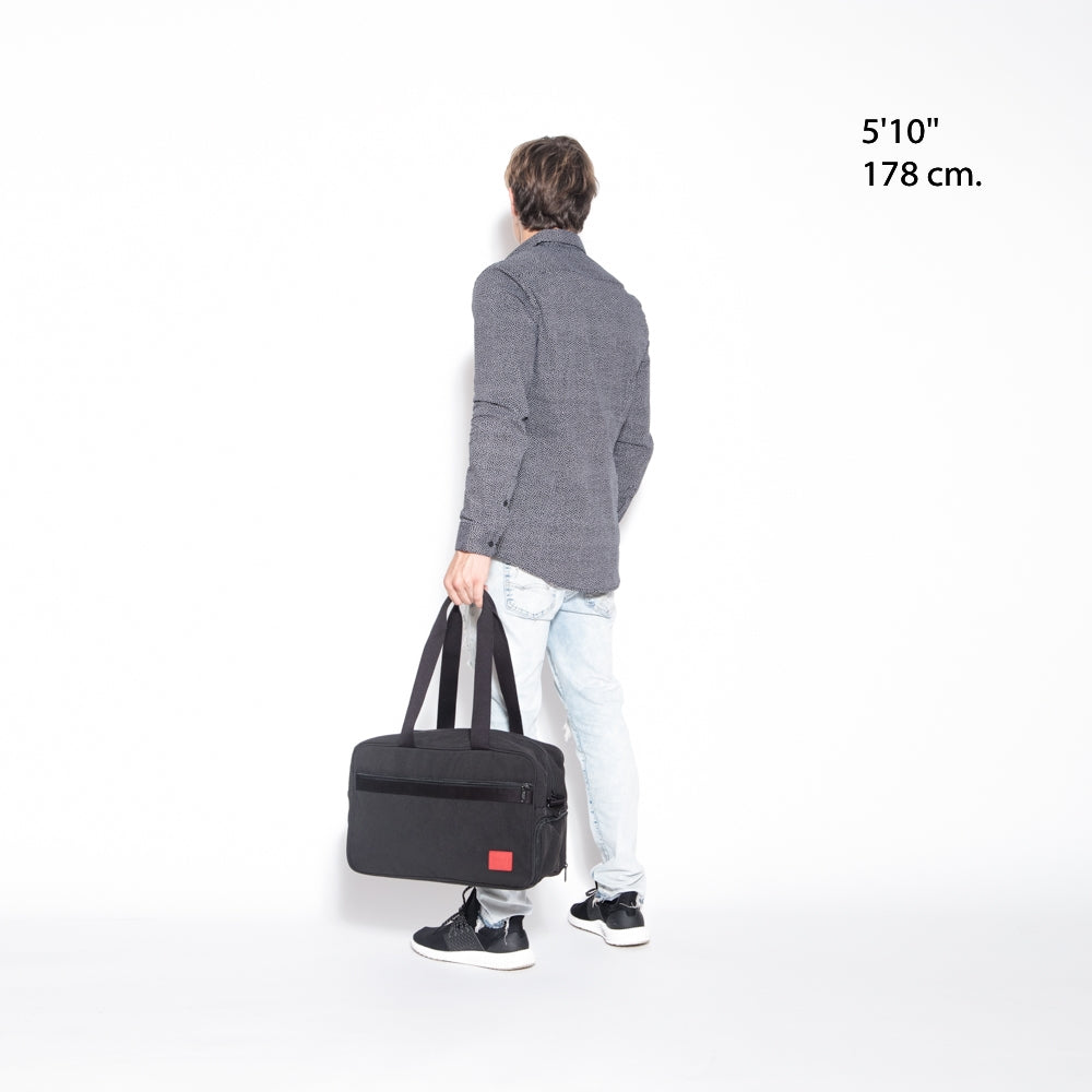 Waxed Nylon Amboy Tote