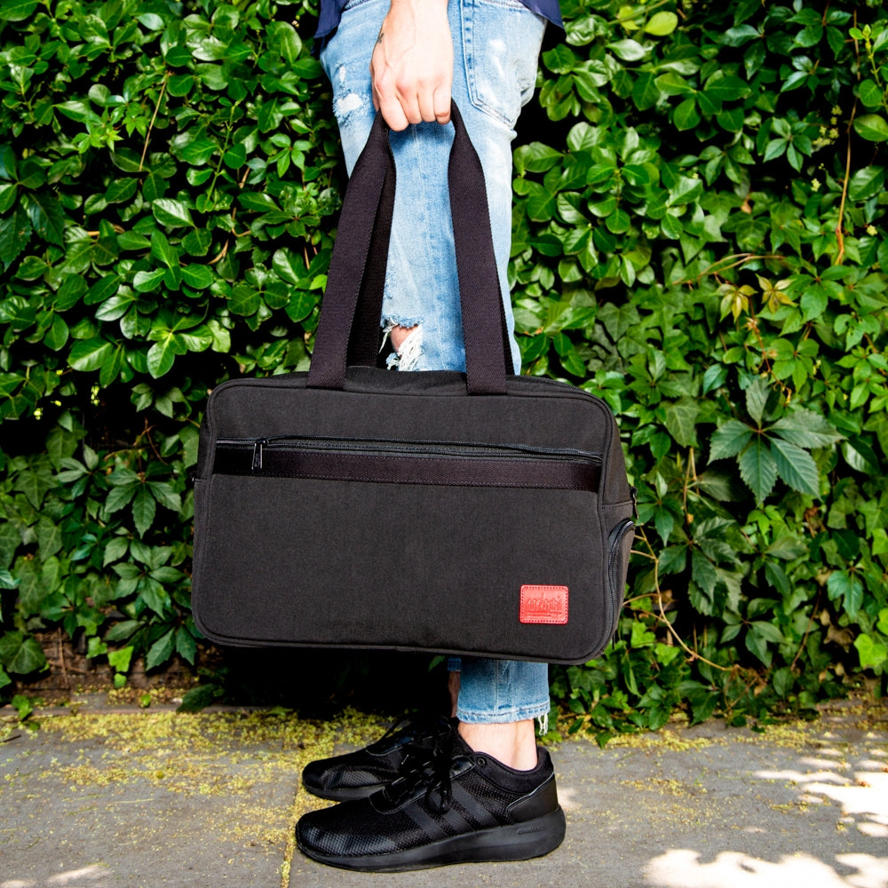 Waxed Nylon Amboy Tote