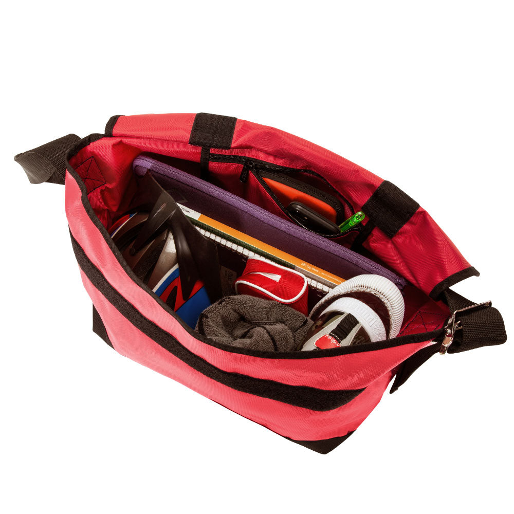 Vinyl Vintage Messenger Bag (LG)