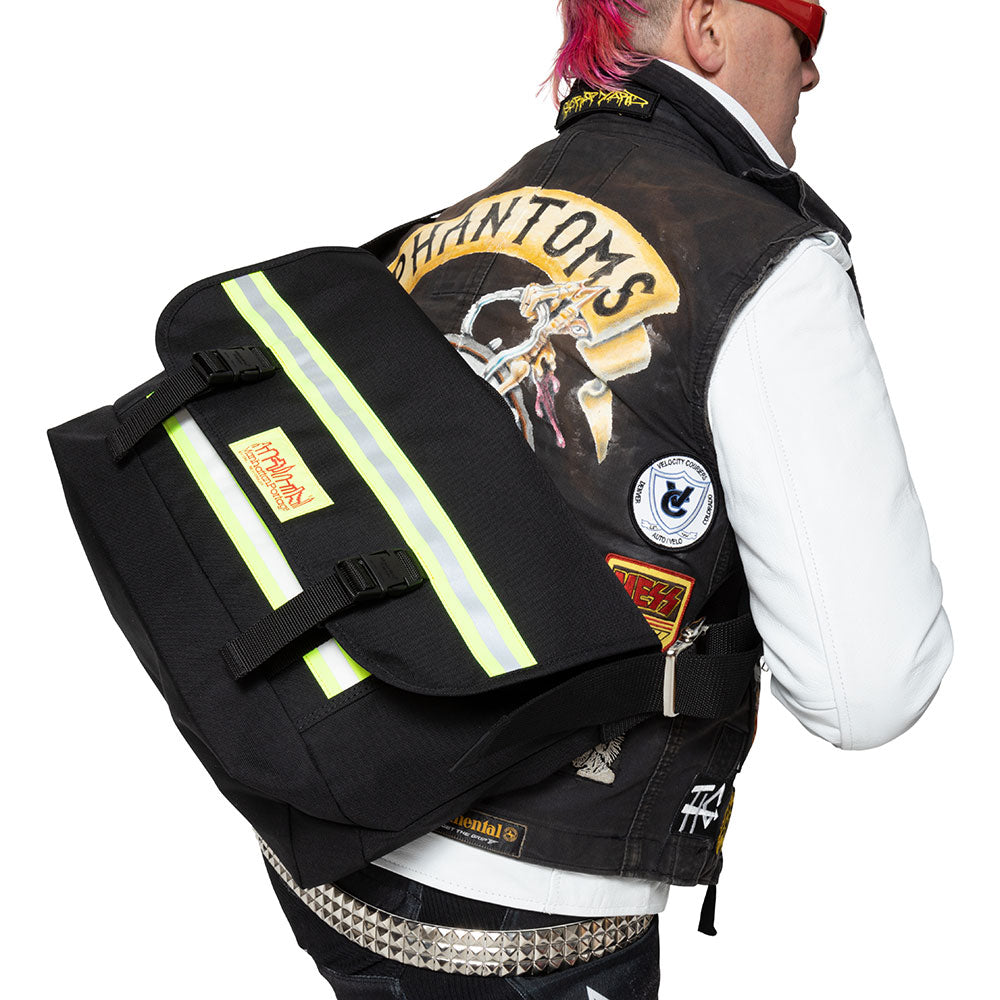Pro Bike Messenger Bag with Stripes (MD)